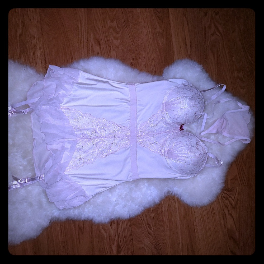 Posh-up teddy lingerie